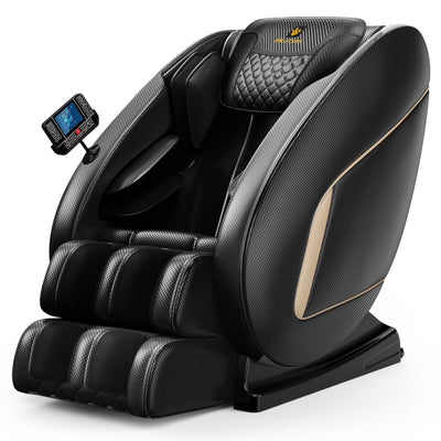 Massage Chair Designed for Full Body Relief, Zero Gravity Position, Heating Functions, Bluetooth Audio