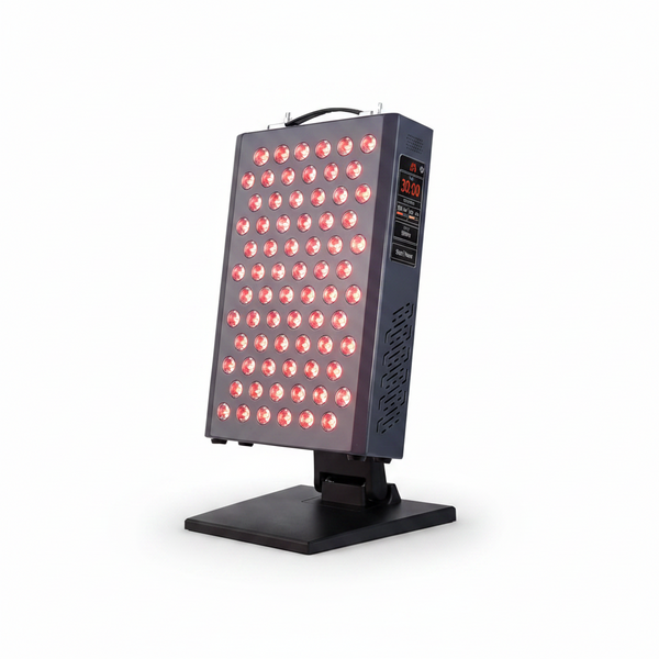 Red Light Therapy Panel Designed for Daily Wellness, 72 Quad Chip LEDs, 4 Wavelengths, Adjustable Brightness